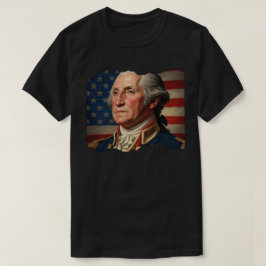 Portret van George Washington T-shirt