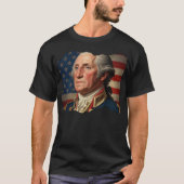 Portret van George Washington T-shirt (Voorkant)