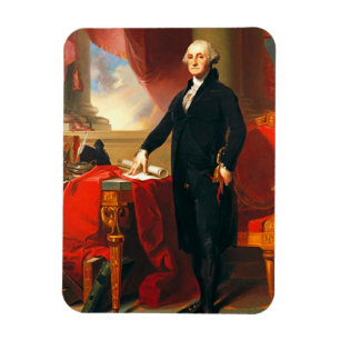 Portret van George Washington, Thomas Sully Magneet