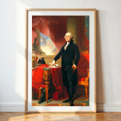 Portret van George Washington, Thomas Sully Poster