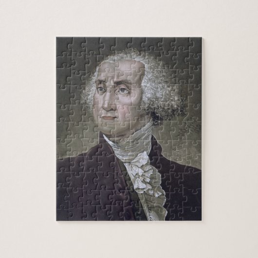 Portret van George Washington van Le Costume An Legpuzzel (Verticaal)