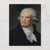 Portret van Georges Danton Briefkaart (Voorkant)