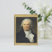 Portret van Georges Danton Briefkaart (Staand voorkant)