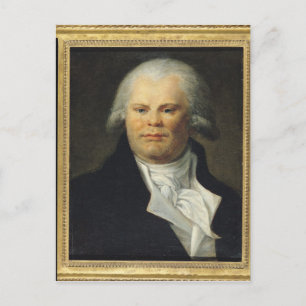 Portret van Georges Danton Briefkaart