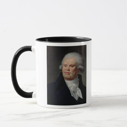 Portret van Georges Danton Mok (Links)