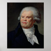 Portret van Georges Danton Poster (Voorkant)