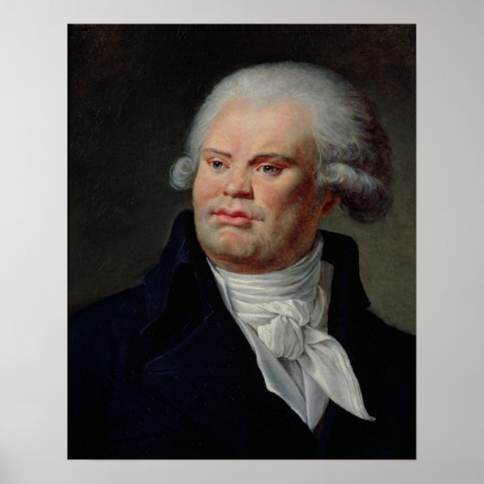 Portret van Georges Danton Poster (Voorkant)