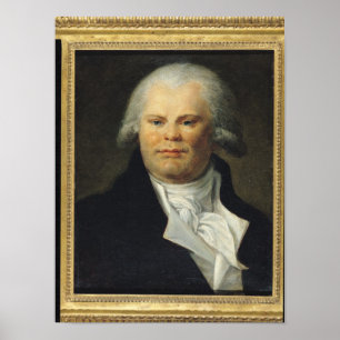 Portret van Georges Danton Poster