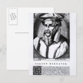 Portret van Gerard Mercator Briefkaart (Voorkant / Achterkant)
