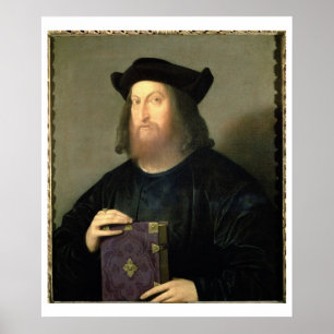 Portret van Gian Giorgio Trissino (1478-1550) (oli Poster