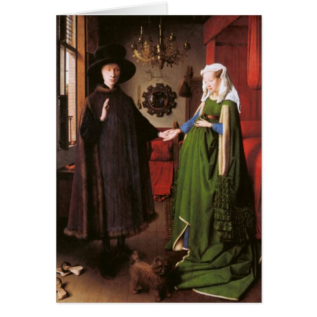 Portret van Giovanni Arnolfini en zijn vrouw (Voorkant)