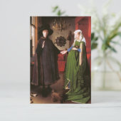 Portret van Giovanni Arnolfini en zijn vrouw Kaart (Staand voorkant)