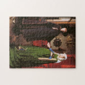 Portret van Giovanni Arnolfini en zijn vrouw Legpuzzel (Horizontaal)