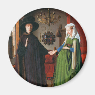 Portret van Giovanni Arnolfini en zijn vrouw Magneet