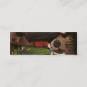 Portret van Giovanni Arnolfini en zijn vrouw Mini Visitekaartje (Achterkant)