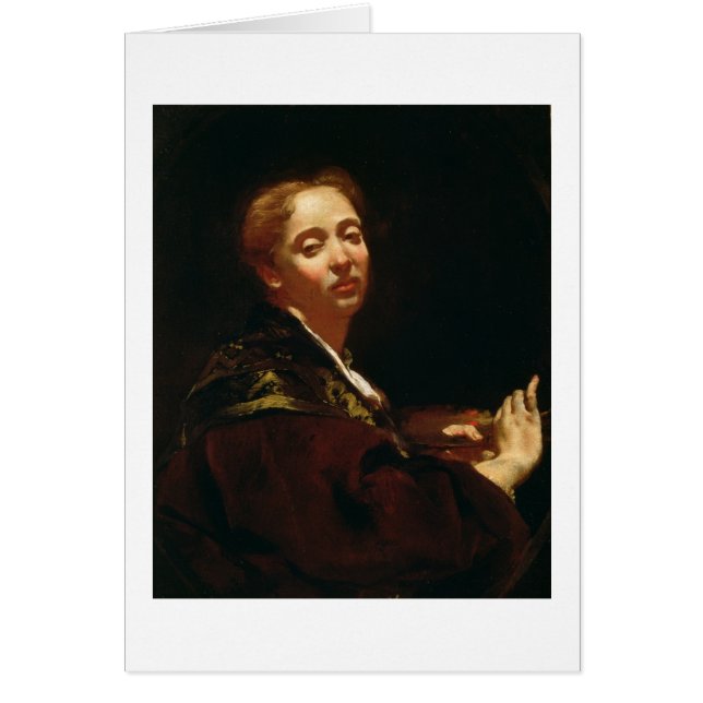 Portret van Giulia Lama (fl. 1728) (Voorkant)