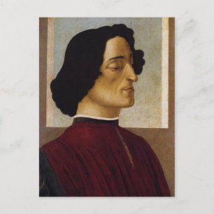 Portret van Giuliano de' Medici Briefkaart