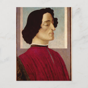Portret van Giuliano de' Medici c.1480 Briefkaart