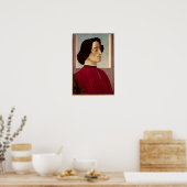 Portret van Giuliano de' Medici c.1480 Poster (Keuken)