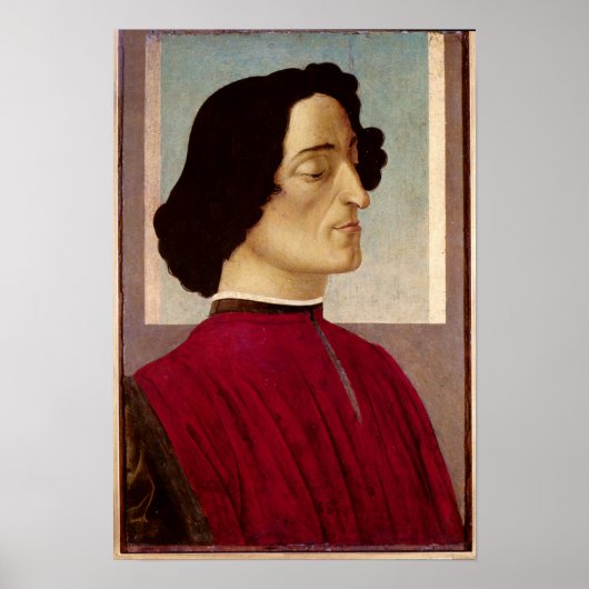 Portret van Giuliano de' Medici c.1480 Poster (Voorkant)