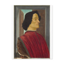 Portret van Giuliano de Medici door Botticelli