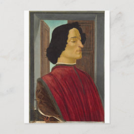 Portret van Giuliano de Medici door Botticelli Briefkaart