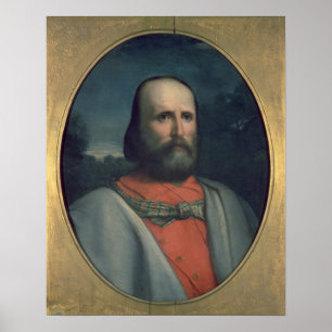 Portret van Giuseppe Garibaldi 2 Poster