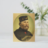 Portret van Giuseppe Garibaldi Briefkaart (Staand voorkant)