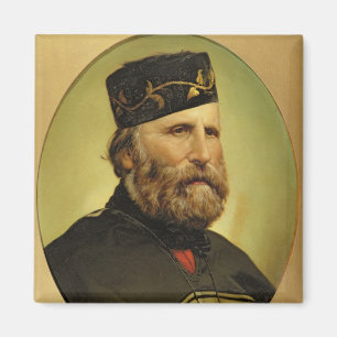 Portret van Giuseppe Garibaldi Magneet