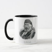 Portret van Giuseppe Garibaldi Mok (Links)