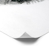 Portret van Giuseppe Garibaldi Poster (Hoek)