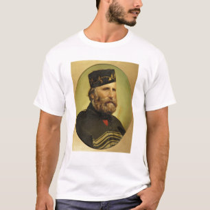 Portret van Giuseppe Garibaldi T-shirt