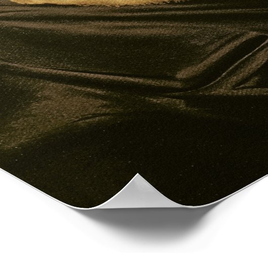 Portret van Giuseppe Mazzini Poster (Hoek)