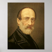 Portret van Giuseppe Mazzini Poster (Voorkant)