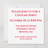 Portret van Godin Athena Kaart (Achterkant)