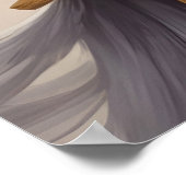 Portret van Godin Athena Poster (Hoek)