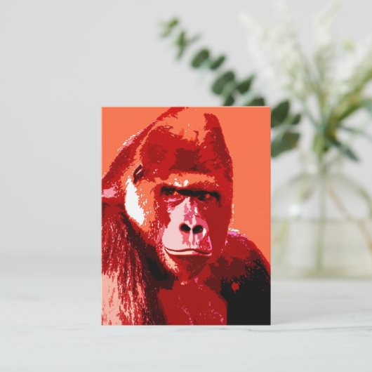Portret van Gorilla Aankondigingen (Staand voorkant)