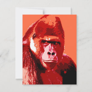 Portret van Gorilla Aankondigingen