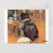 Portret van Gothilda Furstenberg Briefkaart (Achterkant)