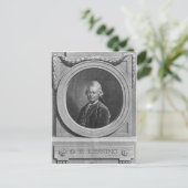 Portret van Gotthold Ephraim Lessing Briefkaart (Staand voorkant)