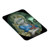 "Portret van Goudlokje" Flex Magnet Magneet (Rechterzijde)