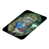 "Portret van Goudlokje" Flex Magnet Magneet (Linkerzijde)