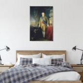 Portret van graaf Alexander Kurakin, 1802 Canvas Afdruk (Insitu (Slaapkamer))