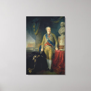 Portret van graaf Alexander Kurakin, 1802 Canvas Afdruk