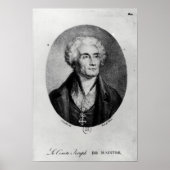 Portret van graaf Joseph de Maistre Poster (Voorkant)