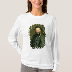 Portret van graaf Lev Nikolaevich Tolstoy 1873 T-shirt