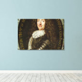 Portret van Graaf Roger Bussy de Rabutin Canvas Afdruk (Insitu (Houten vloer))