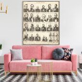 Portret van Greenleaf, Minnesota Canvas Afdruk (Insitu (Woonkamer))