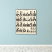 Portret van Greenleaf, Minnesota Canvas Afdruk (Insitu (Houten vloer))