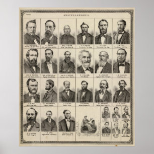 Portret van Greenleaf, Minnesota Poster